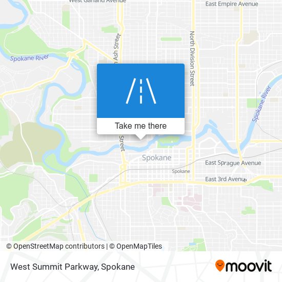 West Summit Parkway map