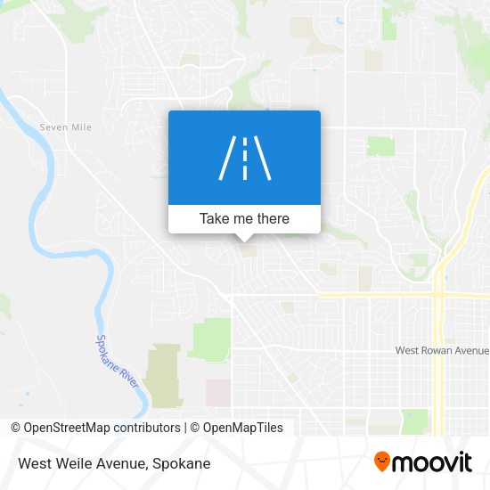 Mapa de West Weile Avenue
