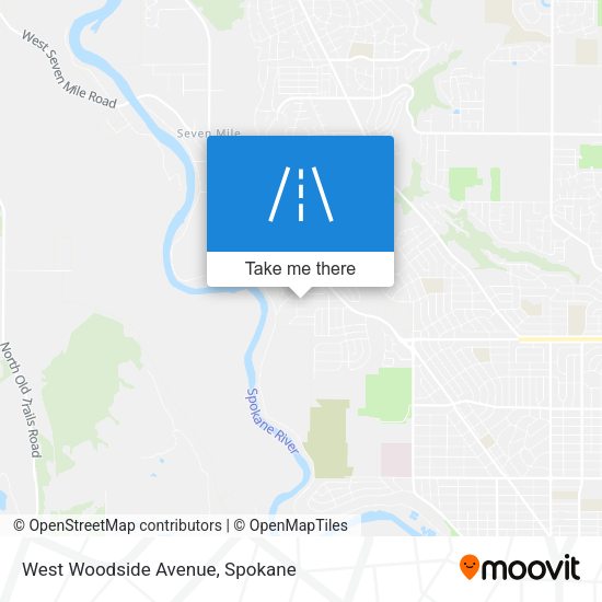 West Woodside Avenue map