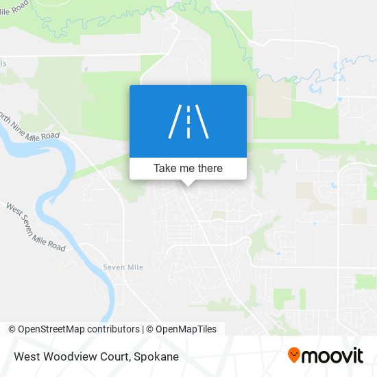 West Woodview Court map