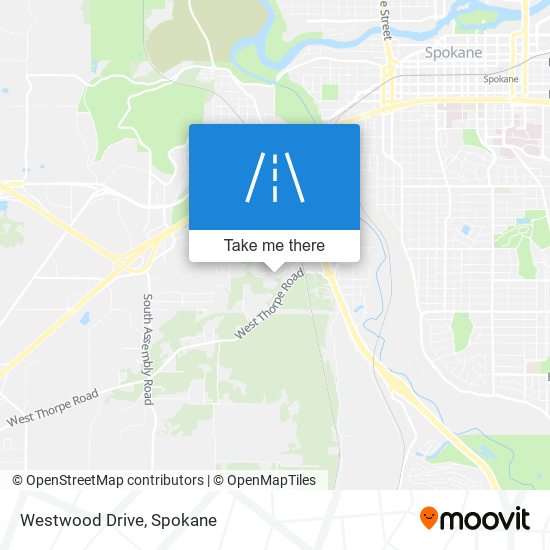 Mapa de Westwood Drive