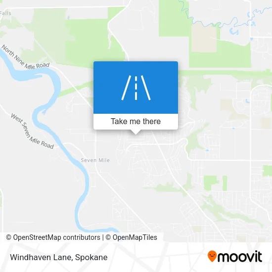 Windhaven Lane map
