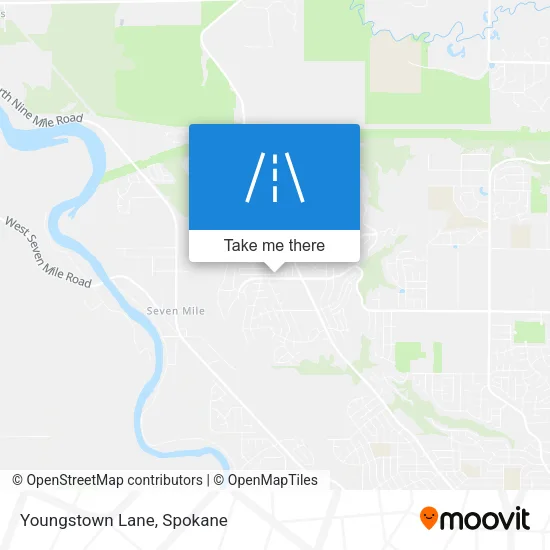 Youngstown Lane map