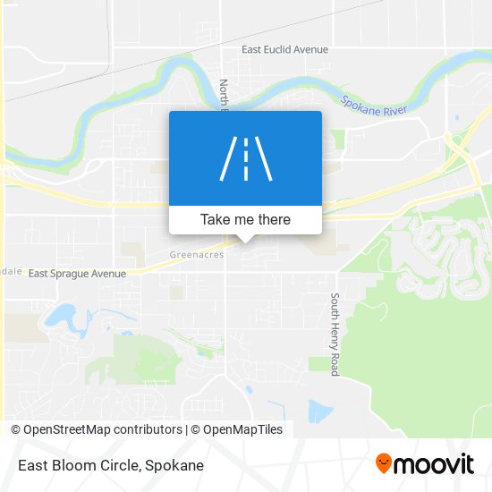 East Bloom Circle map