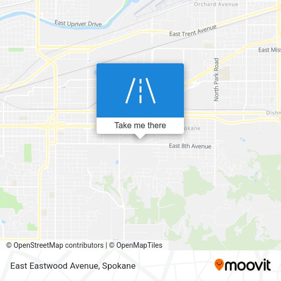 East Eastwood Avenue map