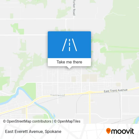 Mapa de East Everett Avenue