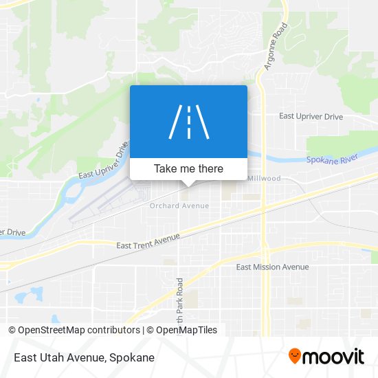 Mapa de East Utah Avenue