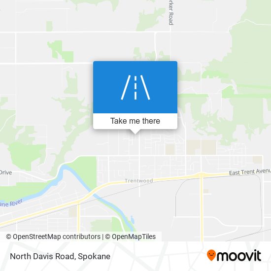 North Davis Road map