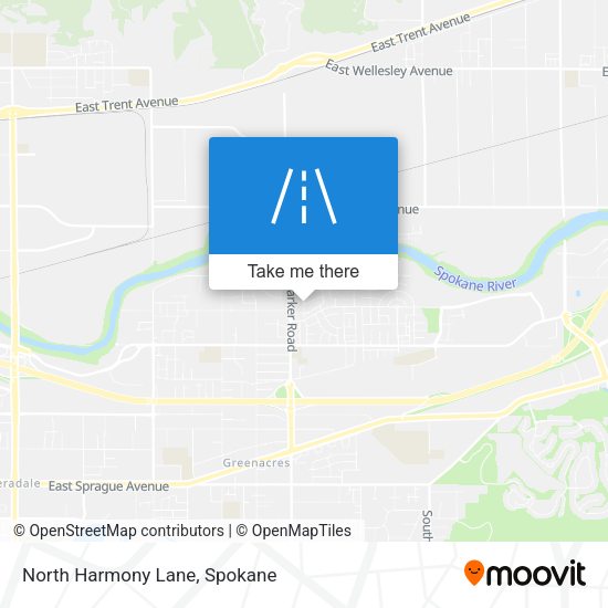 Mapa de North Harmony Lane