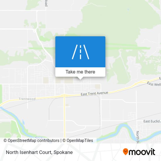 North Isenhart Court map
