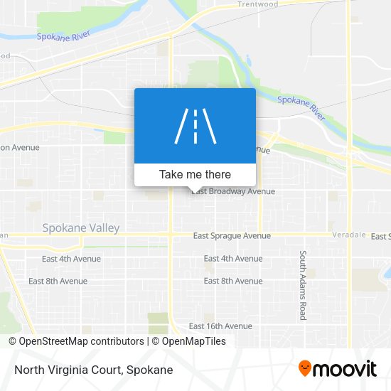 North Virginia Court map
