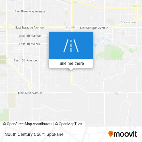 South Century Court map