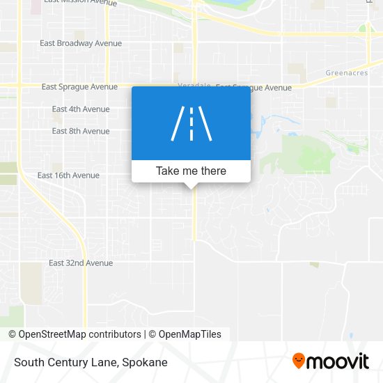 Mapa de South Century Lane