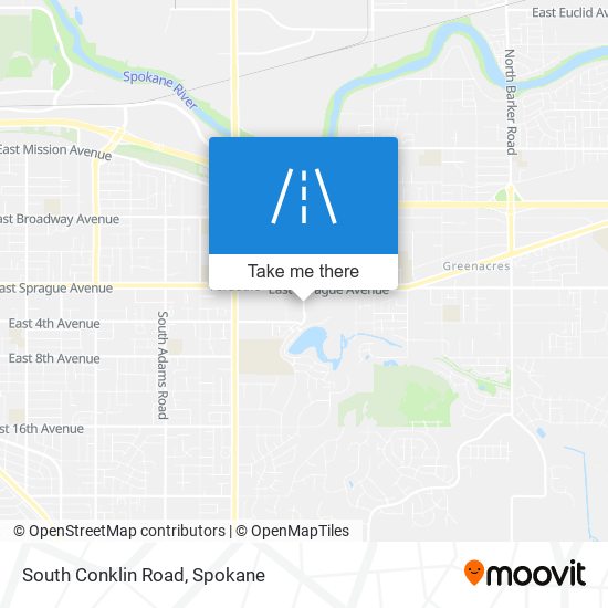 Mapa de South Conklin Road