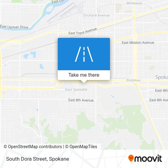 Mapa de South Dora Street