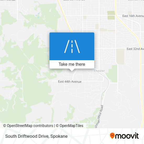 Mapa de South Driftwood Drive