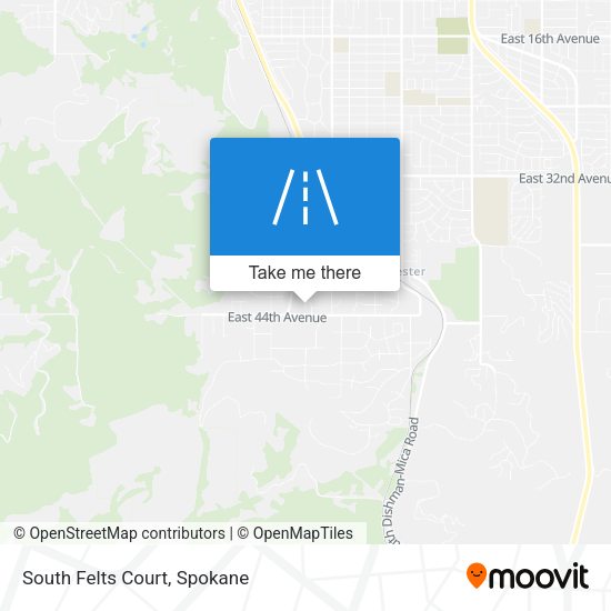 South Felts Court map