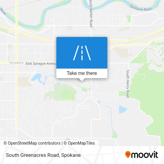 Mapa de South Greenacres Road