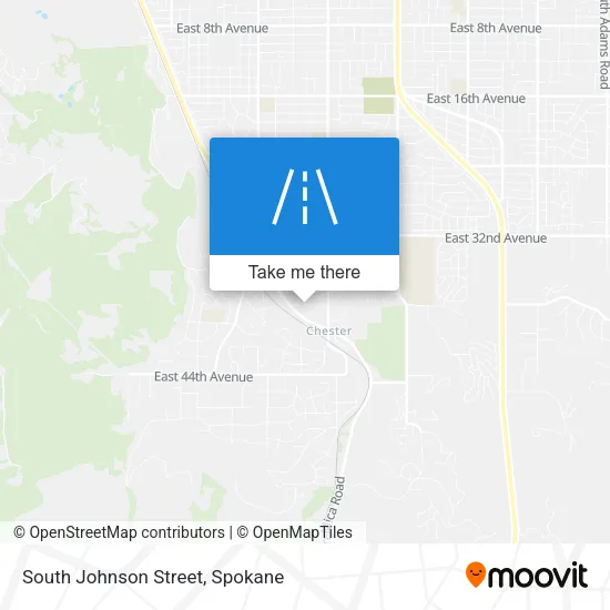 South Johnson Street map