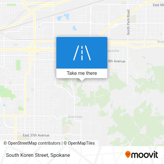 Mapa de South Koren Street