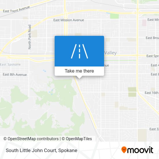 South Little John Court map