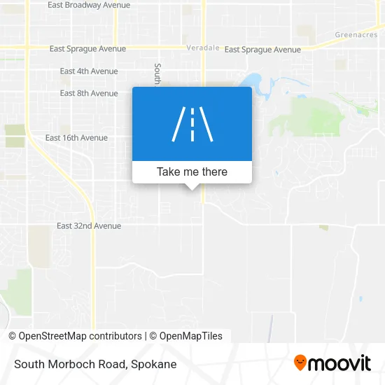 South Morboch Road map