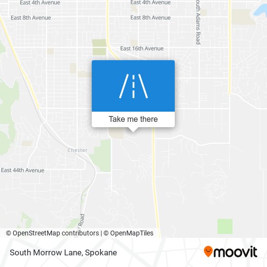 South Morrow Lane map