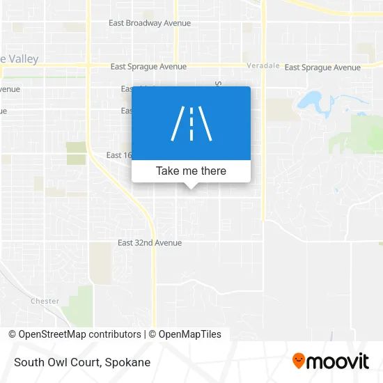 South Owl Court map