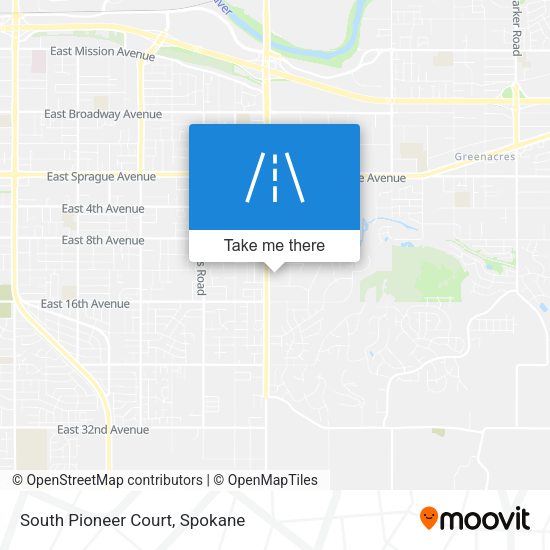 South Pioneer Court map