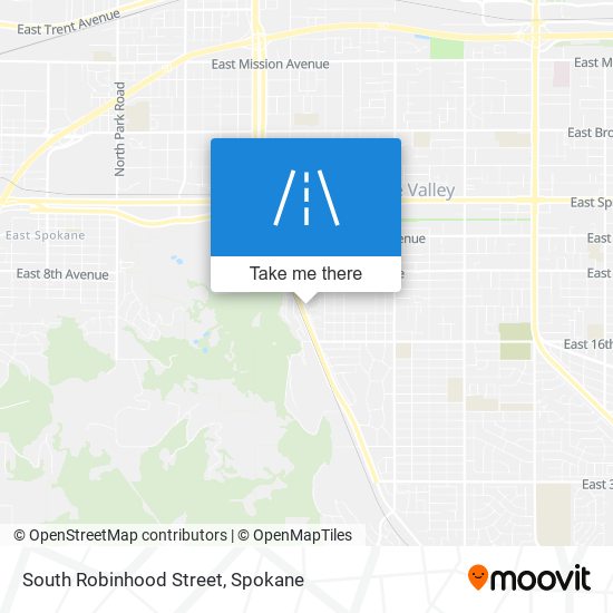 South Robinhood Street map