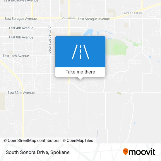Mapa de South Sonora Drive
