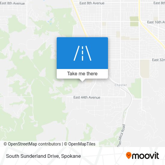 South Sunderland Drive map
