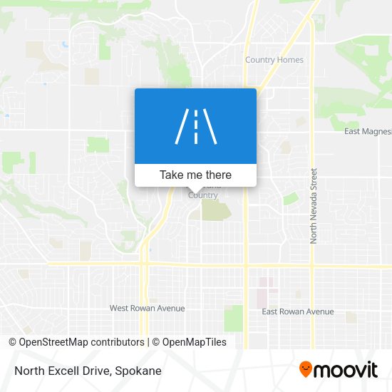 Mapa de North Excell Drive