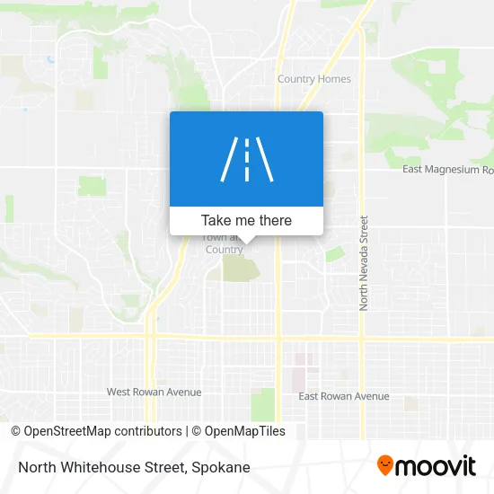 North Whitehouse Street map