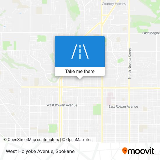 West Holyoke Avenue map