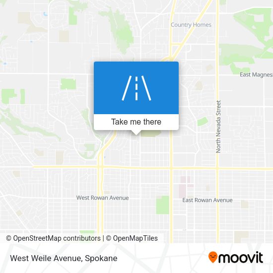 Mapa de West Weile Avenue