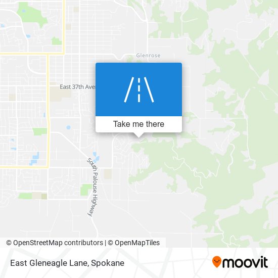 East Gleneagle Lane map