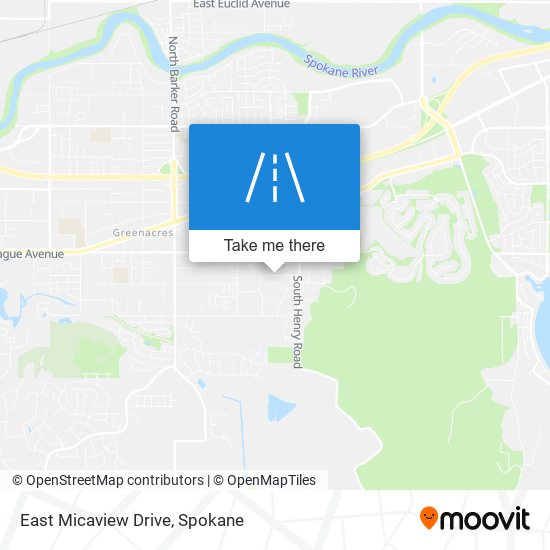 East Micaview Drive map