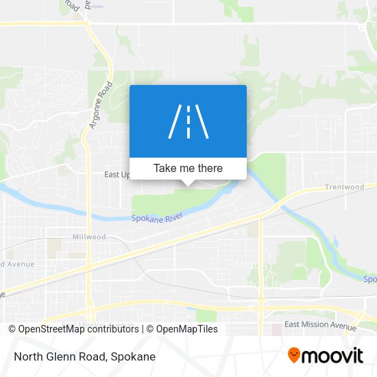 Mapa de North Glenn Road