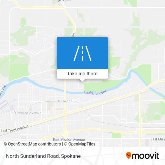 Mapa de North Sunderland Road