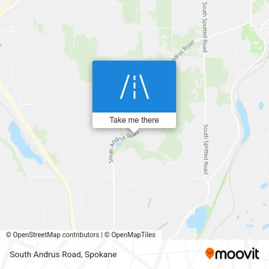 South Andrus Road map