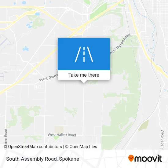 South Assembly Road map
