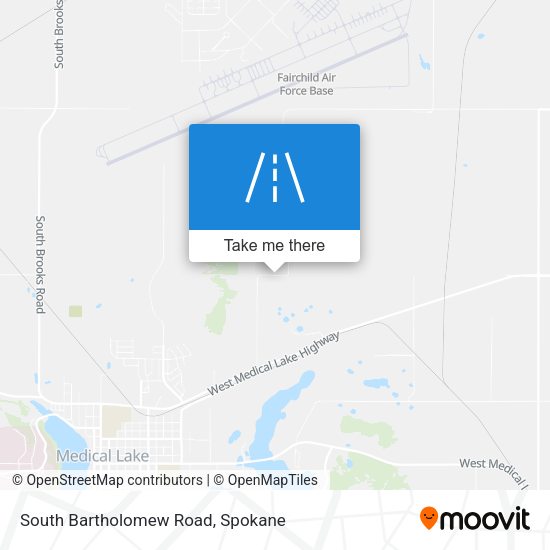 South Bartholomew Road map