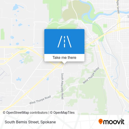 Mapa de South Bemis Street