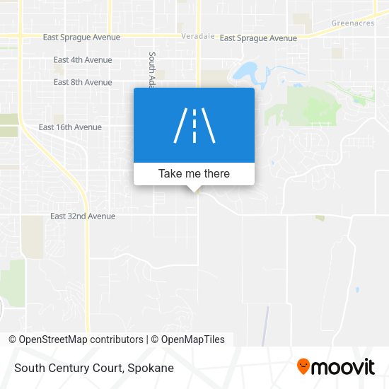 South Century Court map