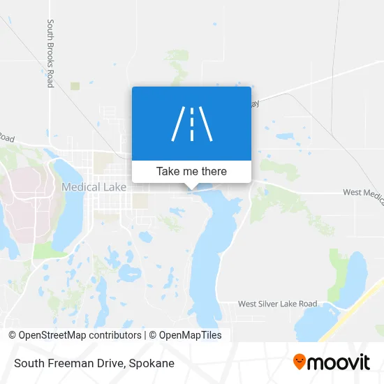 South Freeman Drive map
