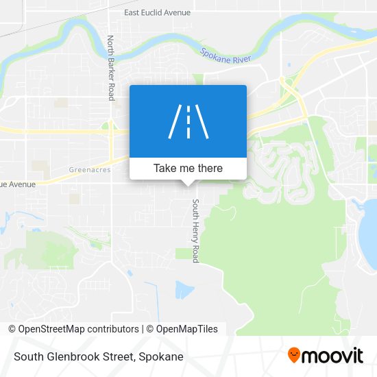 South Glenbrook Street map
