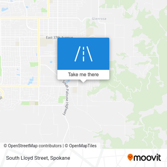 Mapa de South Lloyd Street