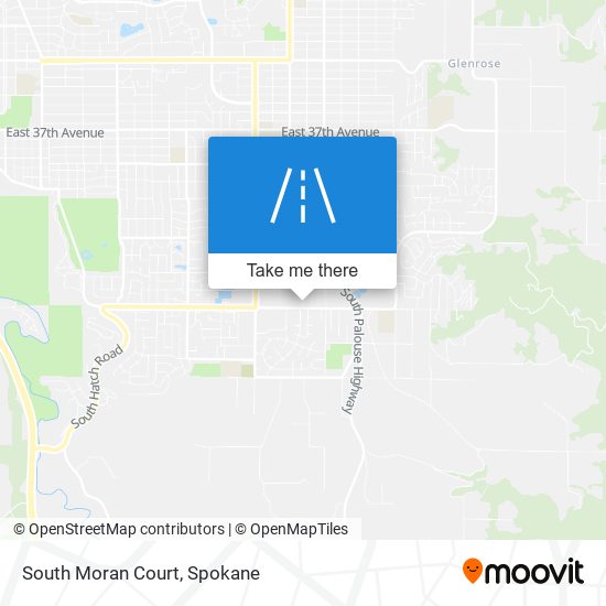 South Moran Court map