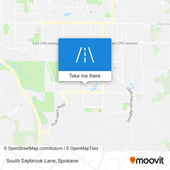Mapa de South Saybrook Lane